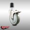 Service Caster 5 Inch 316SS Gray Poly Swivel 1-7/8 Inch Expanding Stem Caster Lock Brake SCC SCC-SS316TTLEX20S514-PPUB-178 - alternate 3
